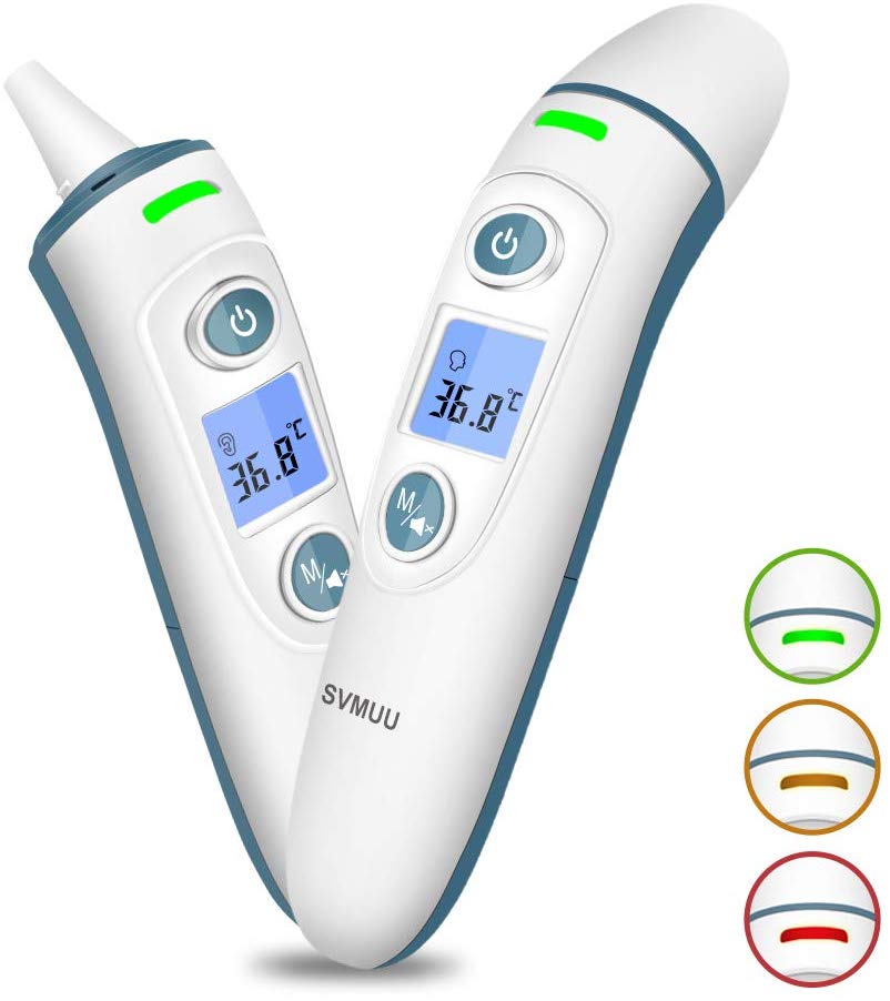 Termometro a infrarossi multifunzionale Termometro auricolare medico Termometro digitale per febbre a termometro digitale per neonati 